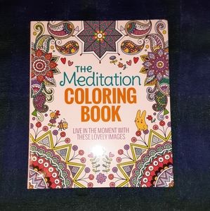 The Meditation coloring book